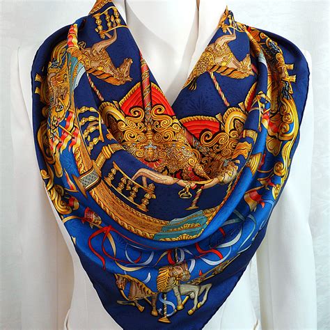 hermes roadster scarf